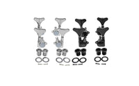 4 Pieces All-Metal Construction Sealed Bass Tuners Long-Lasting Electric Bass Machine Heads for Luthiers