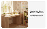 Front-Facing young child book rack Sturdy Construction Desktop Shelf Cute Design