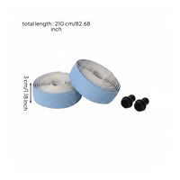 Non-Slip Cycle Handlebar Tape Kit Shock-Absorbing Road Bike Handlebar Tape Soft Sports Gear Sweat Resistant