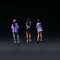 1:64 Girl Figures High-Intricacy Scene Display Dolls Display Ready
