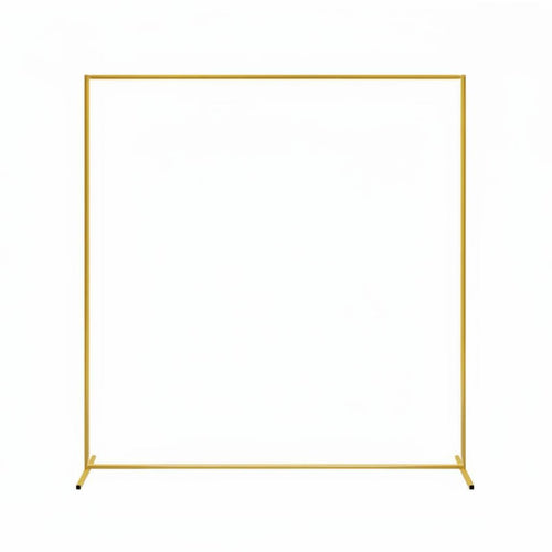 Square Metal Arch Frame Versatile Square Metal Backdrop Arch Simple Assembly Heavy Duty Party Backdrop for Outdoor