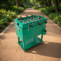 Foosball Insulated Ice Chest with Foosball Table Wheeled Ice Chest for Tailgaters, Families, Tailgating, Backyard, Game Rooms