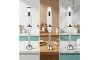 Handheld Immersion Blender Slim Hand Blender Corded Kitchen Appliance Non-Slip for Small Kitchens