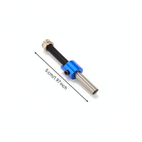 Extension Shaft with Lock Nut 5mm Motor Extension Shaft Hardware Threaded for Hobbyists, RC Boats