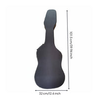 Headstock Guitar Case Pressure Resistant Electric Guitar Case Shielded for Travel, Transport