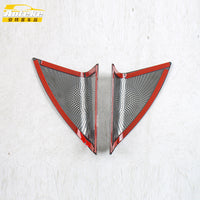 Stainless Steel Front Triangle Speaker Cover Trim for Mercedes-Benz 26 SMART #6