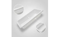 Livestock Trough Thickened Feed Trough Livestock Feeder Reinforced Hanging Feeder Molded for Farmers, Farm, Barn