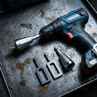 4 Pieces Carbon Steel Wire Twisting Tool with Hex Shank Standard Fit Electric Drill Wire Twisting Attachment Labor Saving Hard-Wearing for Electricians, DIYers, Electrical Work, Fence Building