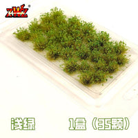 ZWZ Creator Model Textured Flower Cluster for Miniature Scenes DIY Sand Table Model Material