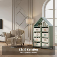 children's Book and Toy Organizer Large Capacity book shelf Promotes Organization