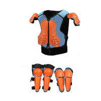Kids Set Hard Shell Protection Kids Cycling Protective Gear Vest for Skiing