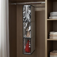 Enclosed Hanging Bag Organizer Large Capacity Hanging Purse Holder for Dorm Room