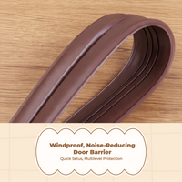 Soundproof door strip, tight seal