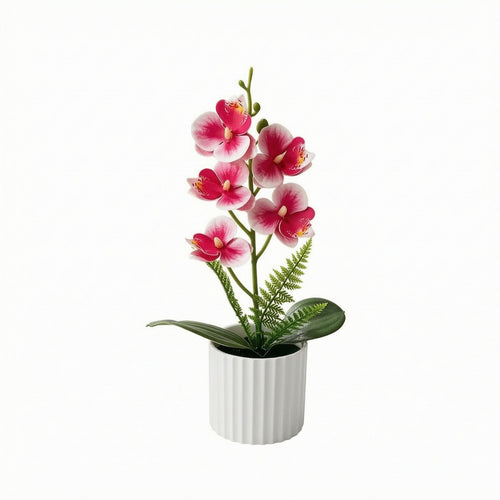 Artificial Flower Arrangement Plastic Potted Flower All Year Round Color