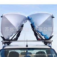 Foldable Aluminum Roof Rack for Kayak and Luggage