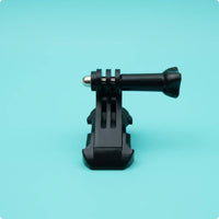Easy Install PVC Adhesive Camera Adapter Stable Action Camera Mount Bracket Long-Lasting Action Camera Mount Adapter Sturdy for Paddle Boarding, Boating