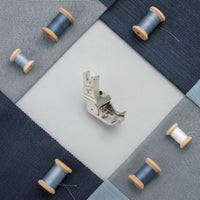 Presser Foot Compact Hardware Slender for Garment Finishing