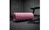 Ridged Ridged Foam Roller Cylindrical Hollow Foam Roller Rounded Ends Target Tight Muscles for Stretching