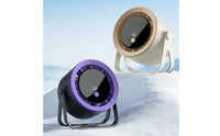 Rechargeable Desk Fan Powerful Airflow Air Circulator 100 Speed Levels