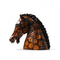 Horse Head Sculpture Sculptural Horse Head Bust Decorative Horsehead Sculpture for Reception Area