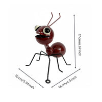 Metal Arthropod Figurine Wire Antennae Iron Arthropod Figurine Indoor Outdoor Use Home Decoration for Courtyard