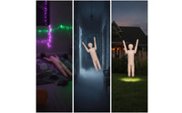 Lifesize Inflatable Corpse Scary Inflatable Mannequin with Arms Waterproof Inflate Figure Portable for Halloween Party