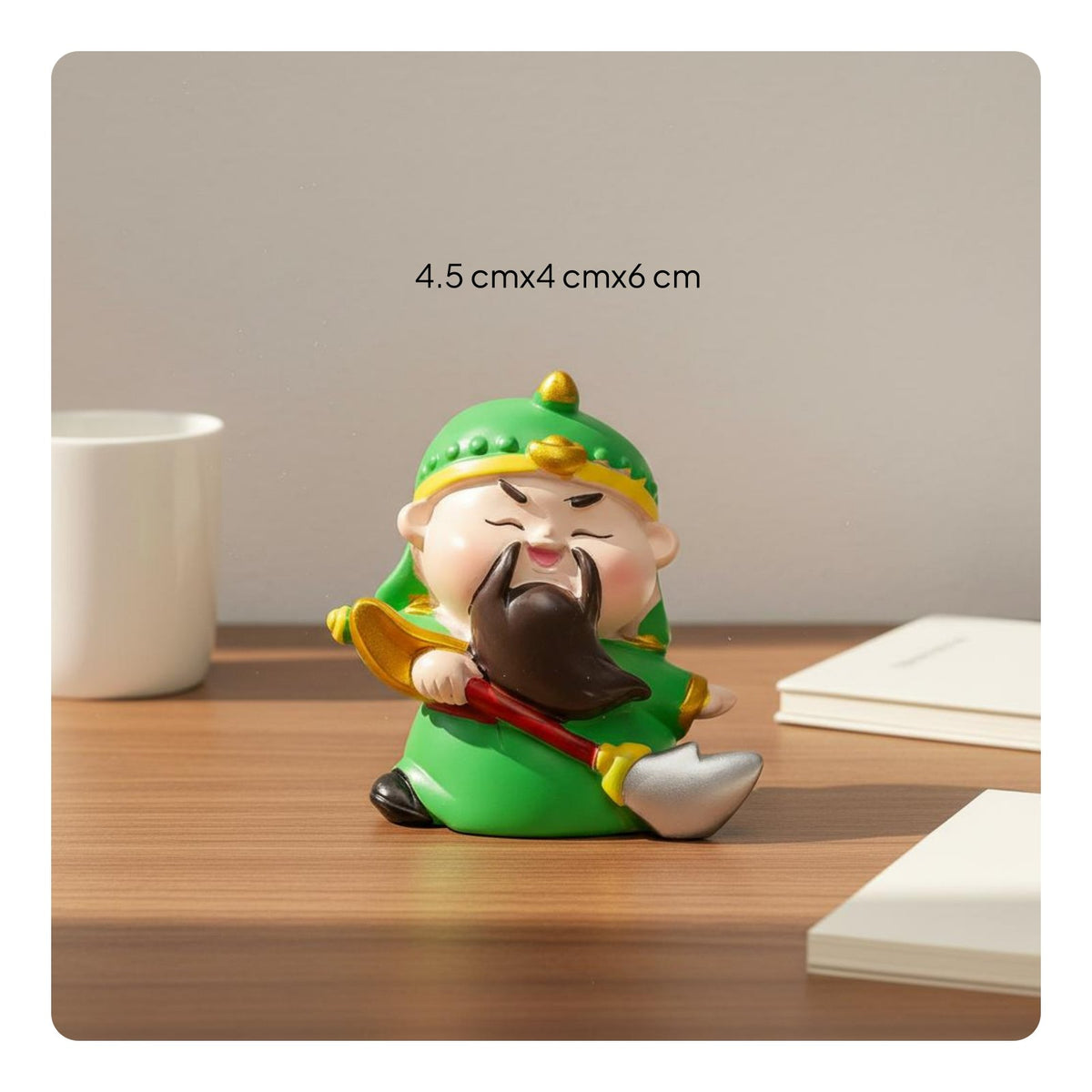 Cartoon Wealth Figurines Desktop Decoration Cute Resin Statue Good Luck