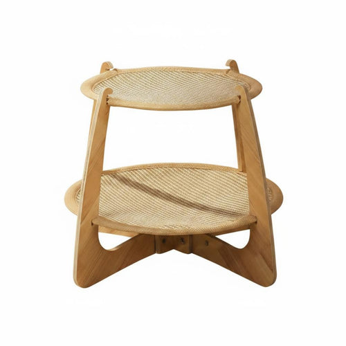Sisal Feline Scratcher Bed Long-Lasting Sisal Feline Sofa Large Size for Indoor