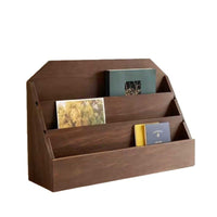 Japanese Style Wooden Desktop Organizer for Cards and Documents