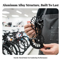 Rear Derailleur Guide Wheel Effortless Change Ing Rear Derailleur Guide Wheel Housing 17T Ceramic Bearing Pulley Housing Reduces