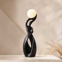Abstract Resin Figurine Minimalist Design Table Ornament Lustrous Surface