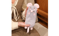 Cute Pencil Case Versatile Soft Animal Pencil Case Cartoon Character Storage Bag for Kids