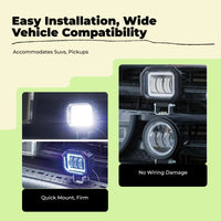 Waterproof LED grille lights for SUV