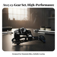 3x13 Speed Cycle Groupset Aluminum Alloy Construction Mountain Bike Gear Selector Kit Mountain Cycle Derailleur and Gear