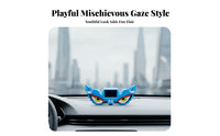 Decorative Sun-Powered Vehicle Ambient Light Transparent Evil-Eye Car Decor