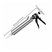 Cement Caulking Scoop Attachment Cement Grout Cylindrical Barrel