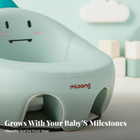 Inflatable infant Sofa Portable Sit-up Training Chair Safety Guardrails for Babies