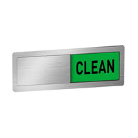 Dishwasher Indicator with Sliding Panel Sleek Dishwasher Clean Dirty Sign Magnetized Sliding Sign Easy to Read for Busy Families