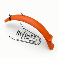 2 Pieces Lightweight Cycle Mudguard with Mounting Hardware Curved Oversized-Tire Bike Fenders Plastic Oversized-Tire Tire Mudguard Easy to Install for Commuters, Wet Streets, Muddy Commutes, Snowy Paths