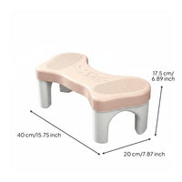 Toilet Foot Stool Non-Slip Toilet Stool Easy to Clean for Children