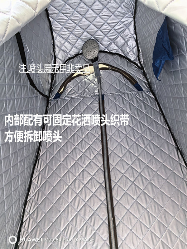 加棉加厚保暖浴罩冬天洗澡不冷神器家用浴帐保温罩帐篷免搭建