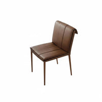 Upholstered Side Chair Light Luxury Design Household Furniture Firm Spineing Padding Sturdy & Stable for Dining Room