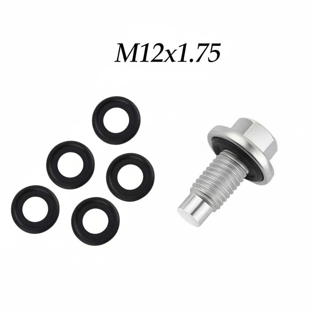 Oil Drain Plug with Washer Resistant Oil Drain Plug Washer Leak-Resistant Auto Part for DIY Mechanics