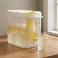 Fridge Beverage Dispenser Temperature Resistant Cold Brew Pitcher with Spigot