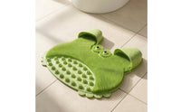 Foot Scrub Mat with Suction Cups Flexible Crustacean Foot Scrubber for Washroom