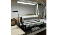 Document Punching and Wire Binding Machine Multi-Function Manual Wire Binding Machine Heavy-Duty Manual Book Binder
