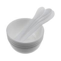 8 Set Easy to Clean DIY Mask Bowl and Stick Set Reusable Personal Care Supplies Portable for Salon