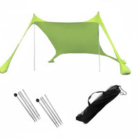 Portable Beach Canopy Quick Setup Camping Shade Tent Stable Frame for Fishing