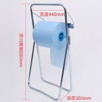Industrial Large Roll Dust-Free Paper Holder Stainless Steel Wall-Mounted or Floor-Standing