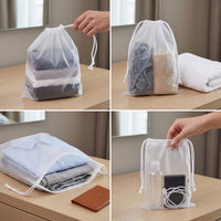 Travel Storage Bags for Clothes, Underwear, Shoes, and Toiletries - Organizer Pouches for Luggage